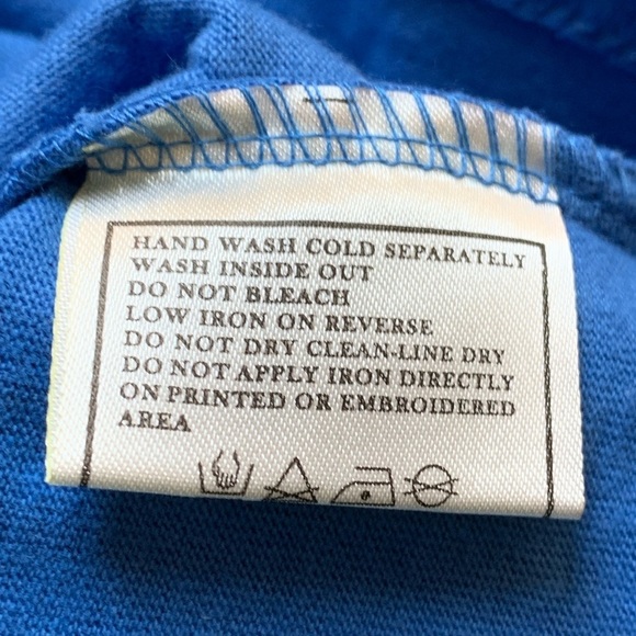 Akoo T-Shirt Classic Snobby Tee Blue Size Large NWT - Picture 5 of 6